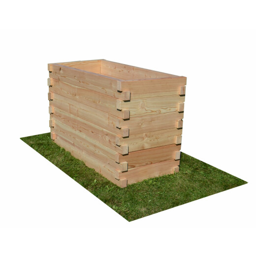 Hochbeet aus Lärchenholz 120x60x78cm